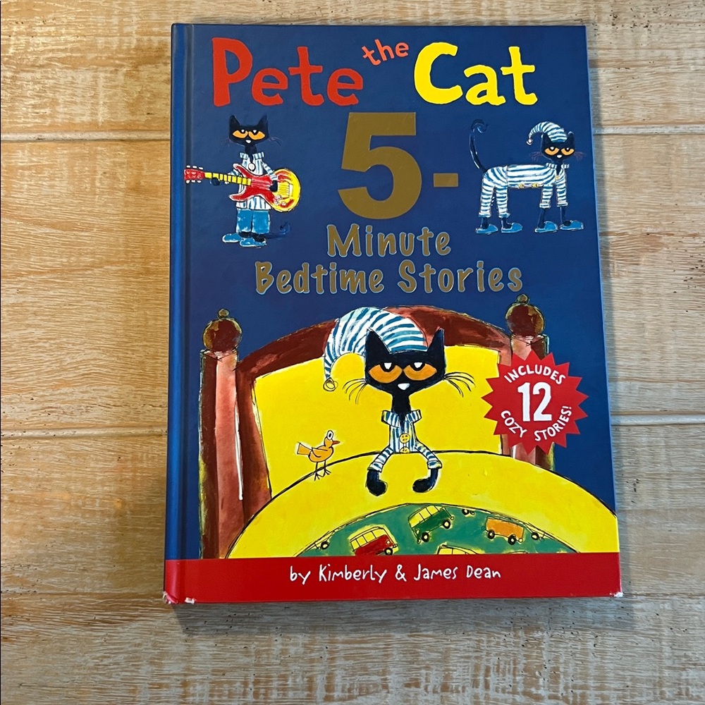 Pete the Cat 5-Minute Bedtime Stories Book